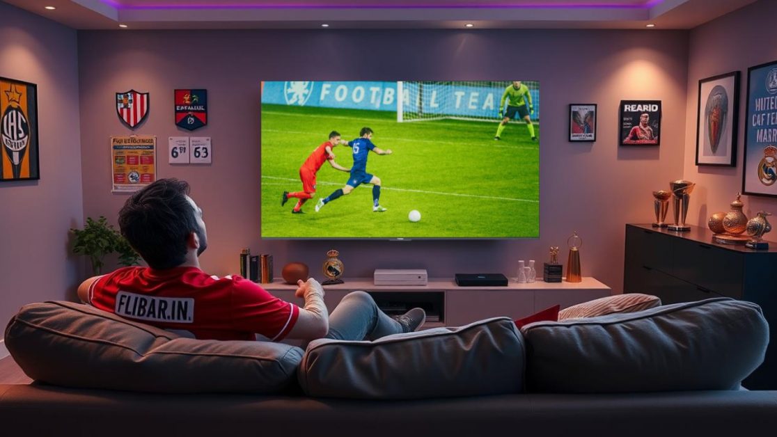 Enjoy football Match Replays on a 4K LED TV
