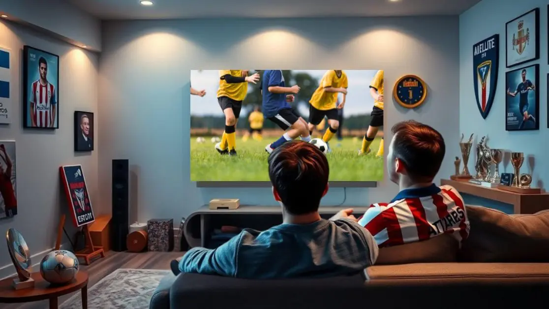 Enjoy the benefits of 4k LED TV while watch football matches