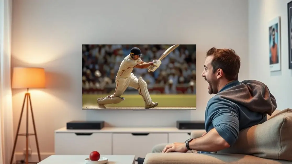 Get QLED or OLED Panel TV to watch cricket like a pro