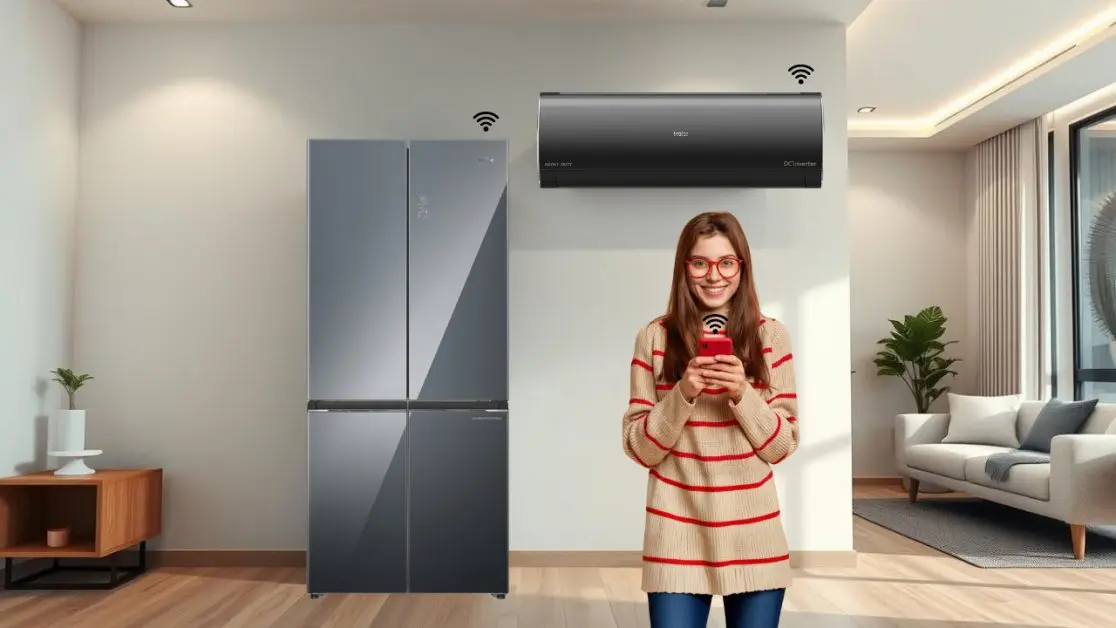 Get Smart Refrigerator and ACs for your home