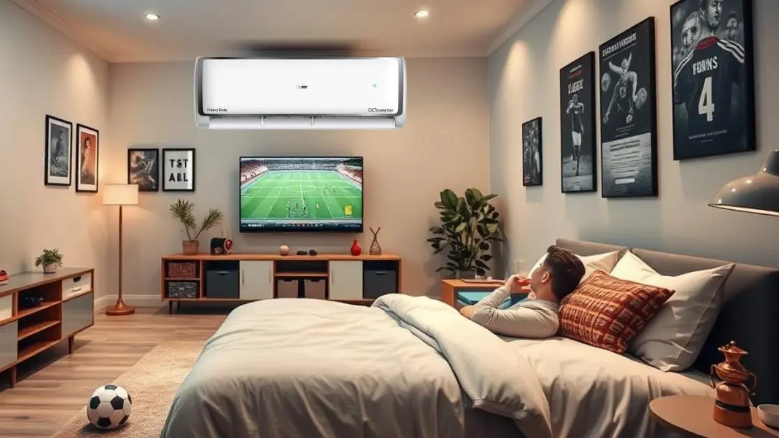 Get perfect AC for your room this football season