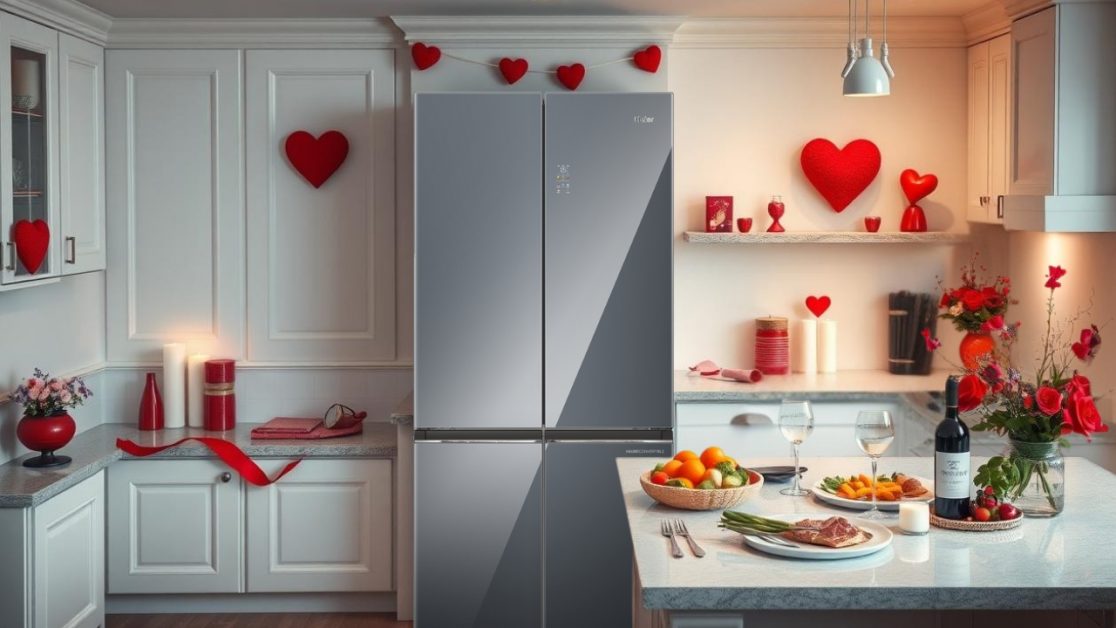Perfect Valentine’s Dinner with a 4-Door Refrigerator