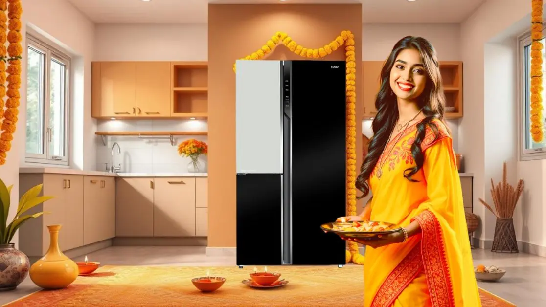 Refrigerators Help with Preparing feast for Basant Panchami