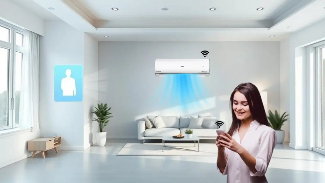 Remote Monitoring and Control feature in Air conditioner