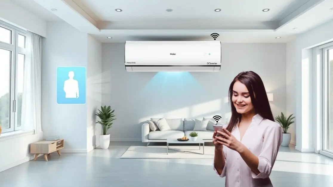 Remote Monitoring and Control feature in Air conditioner