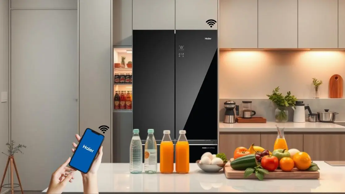 Smart Remote Management and Control in Smart 4 door Refrigerator