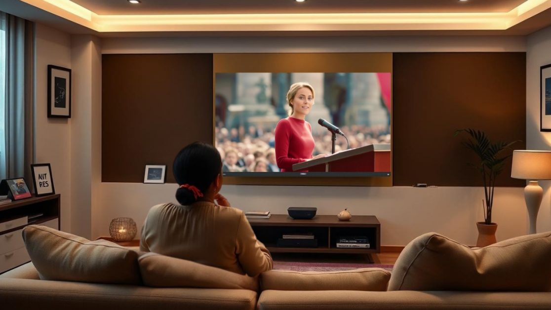 Watch Budget 2025-26 in 4k LED TV for Easier understanding