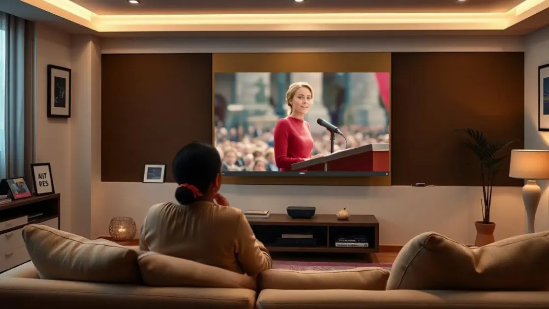 Watch Budget 2025-26 in 4k LED TV for Easier understanding