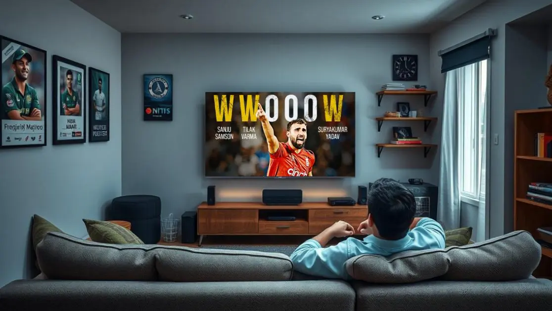 Watch Mahmood's Historic Over in 4k LED TV