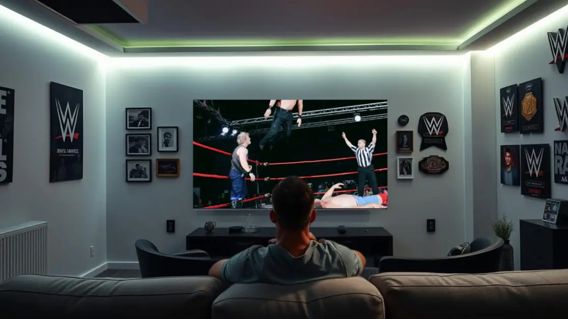 Watch your Favourite WWE Matches in LED TV from any angle