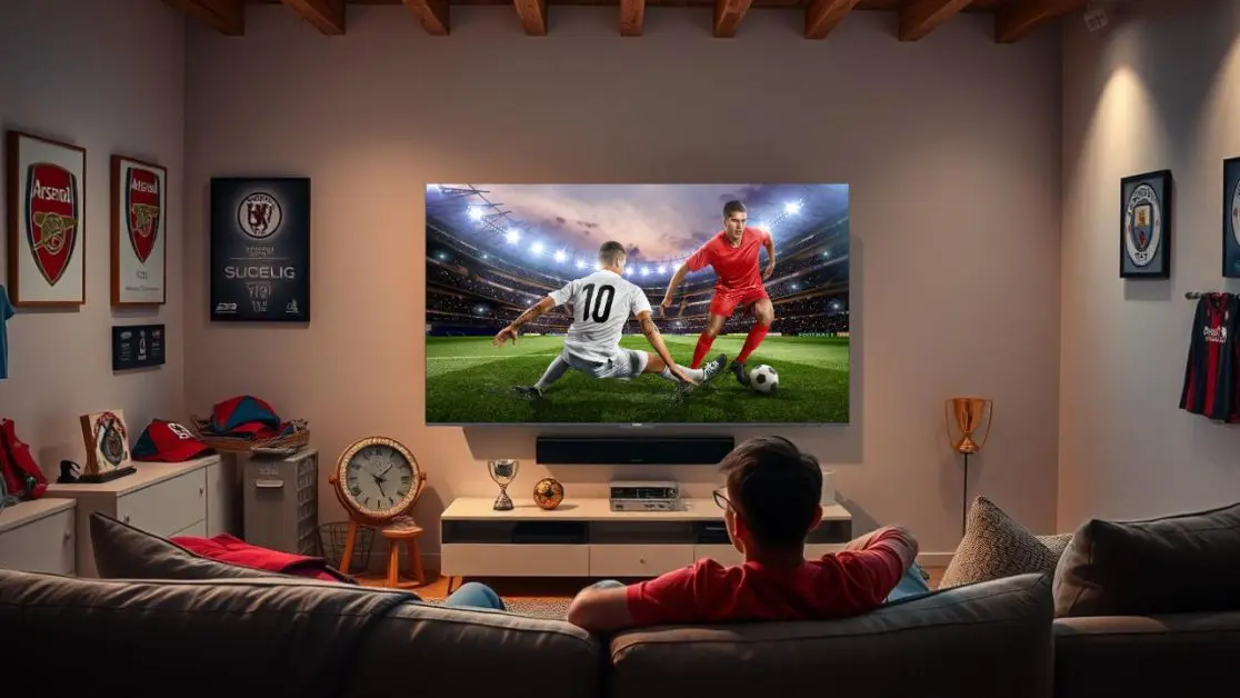 Watching Football in 4K LED TV that Enhances the Experience