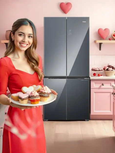 Keep Your Valentine’s Treats Fresh in a 4-Door Refrigerator