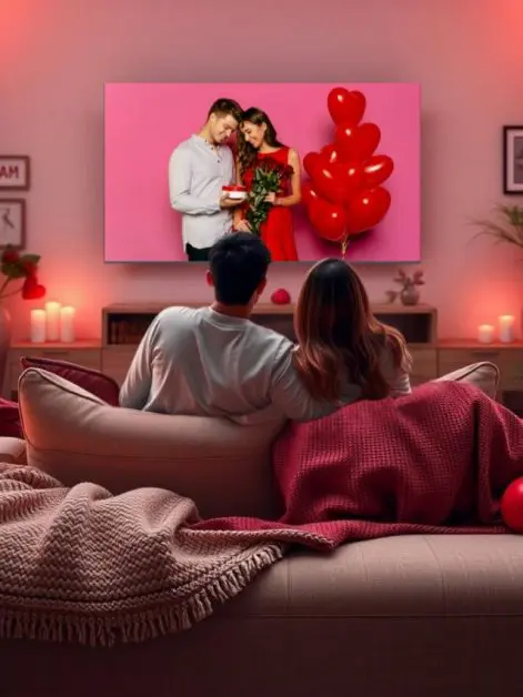 Smart LED TV Can Make Your Valentine’s Movie Night Unforgettable