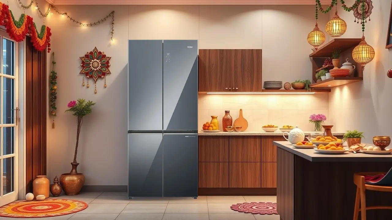 4-Door Refrigerator is Perfect for Festive Meal Prep