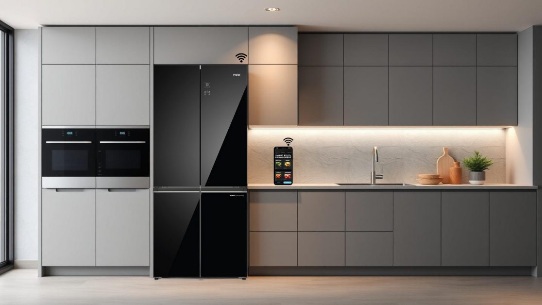 4 door refrigerator with smart sense ai