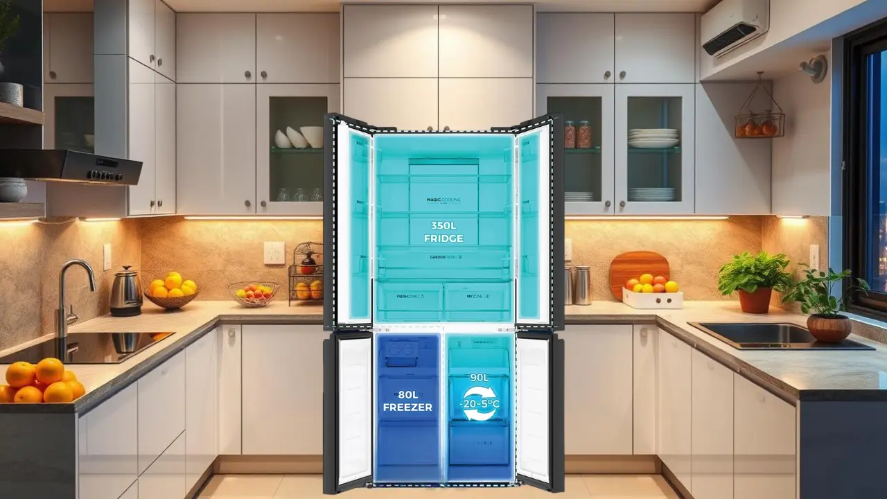 Convert Your Freezer to Fridge Mode and Back in 4 door refrigerator