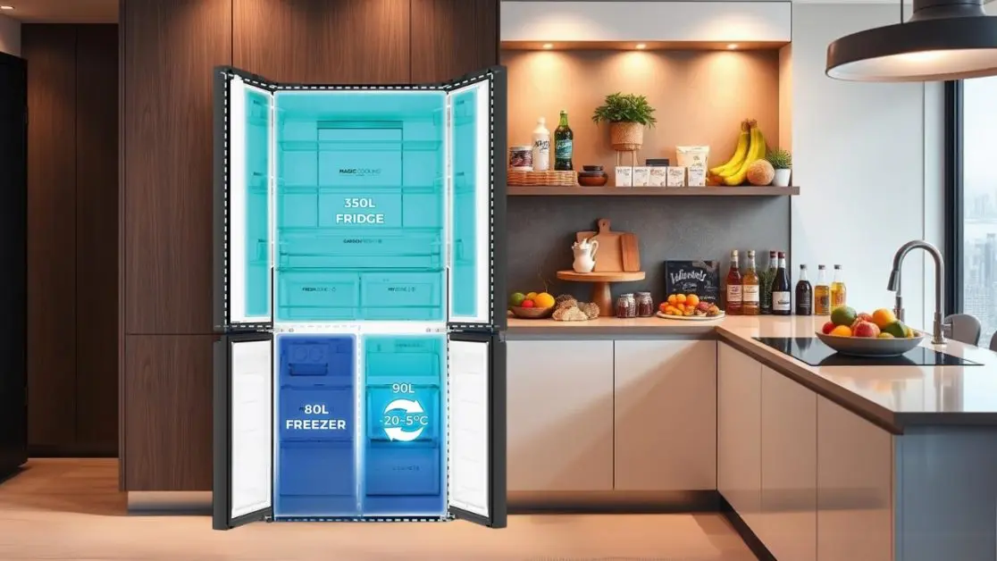 Convertible Refrigerator for Indian Households