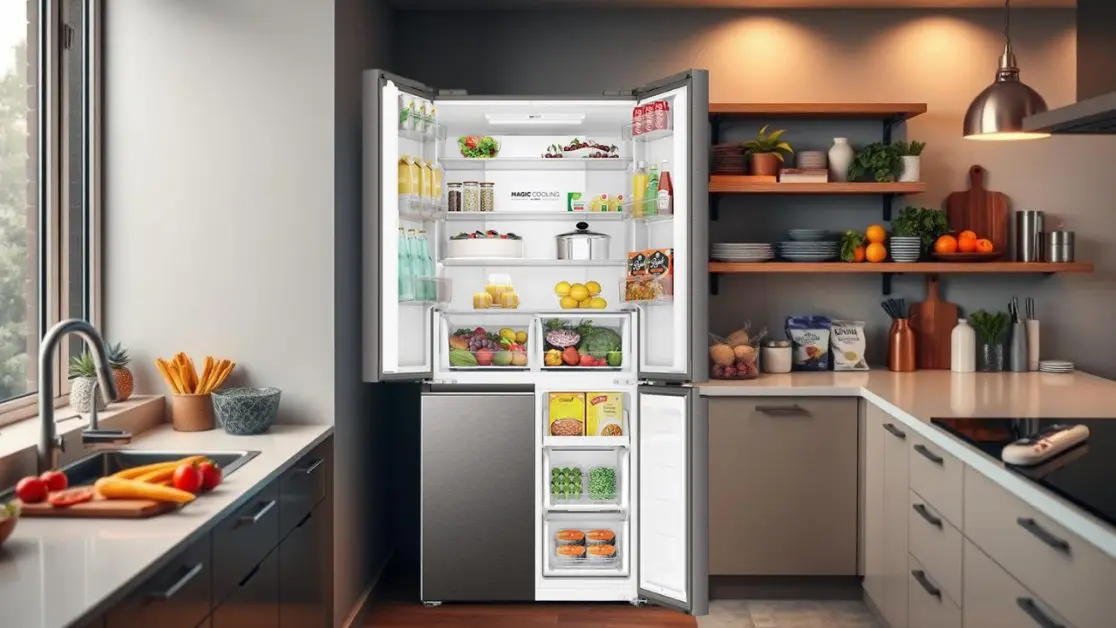 Customize Your 4-Door Refrigerator