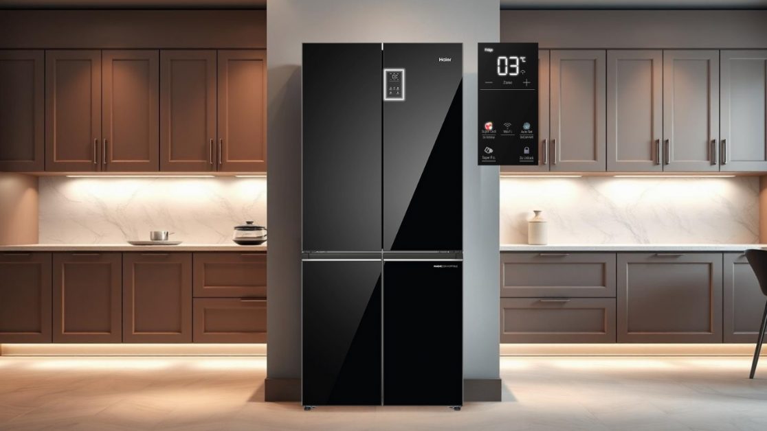 Digital Displays in 4 door Refrigerators