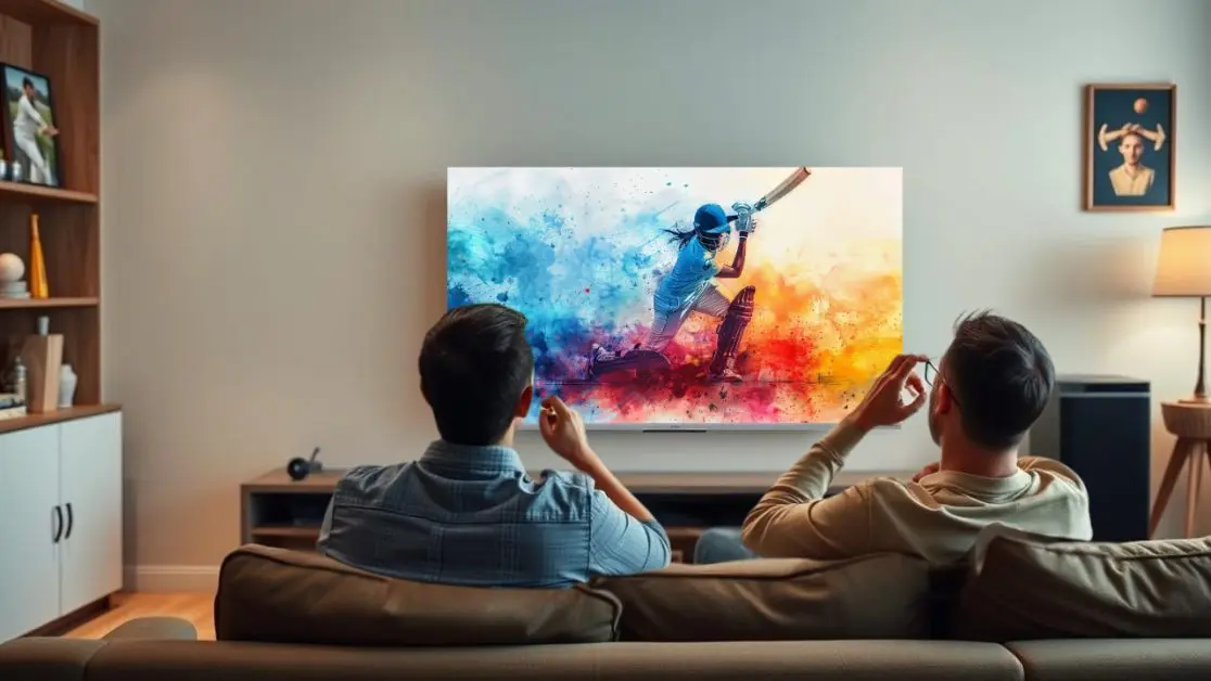 Enhance Cricket Viewing Through LED TV