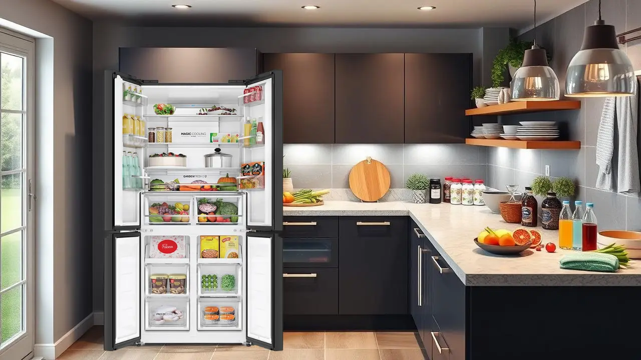 French Door Refrigerator Meets the Needs of Large Families