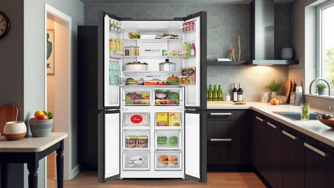 French Door Refrigerator for Large Families