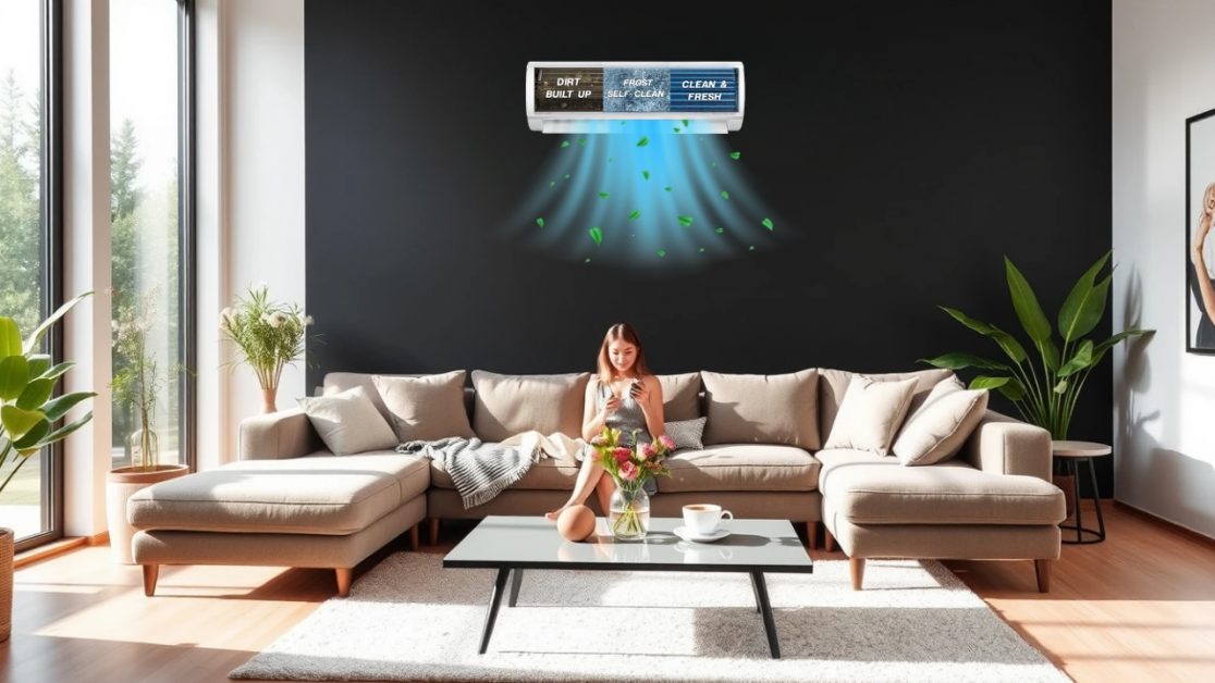 Frost Self-Clean Technology in AC