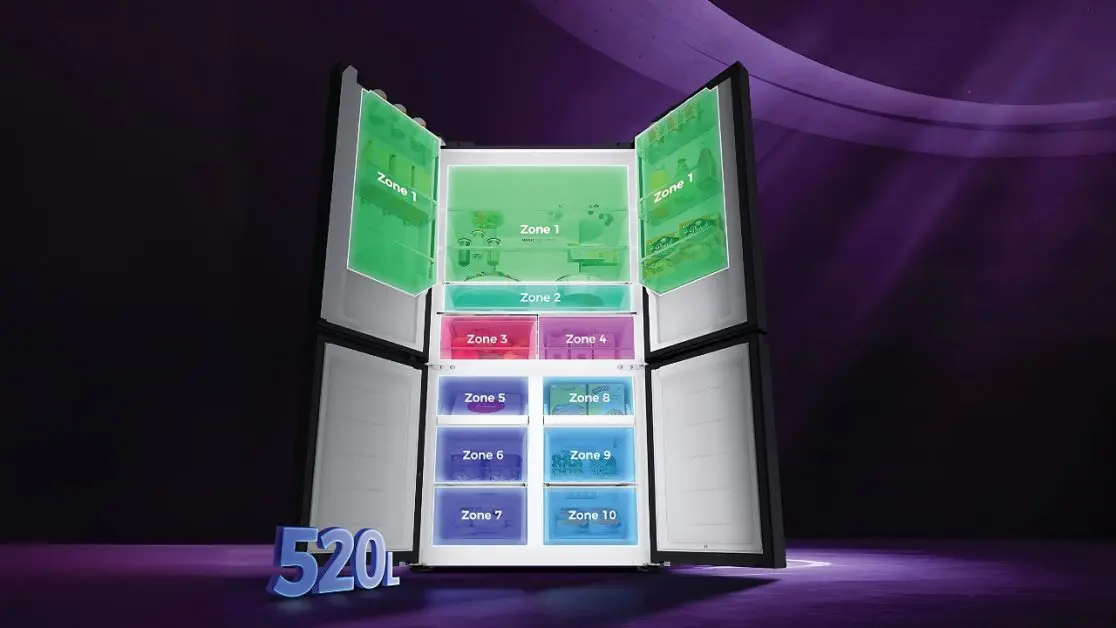 Get Separate storage space in refrigerator