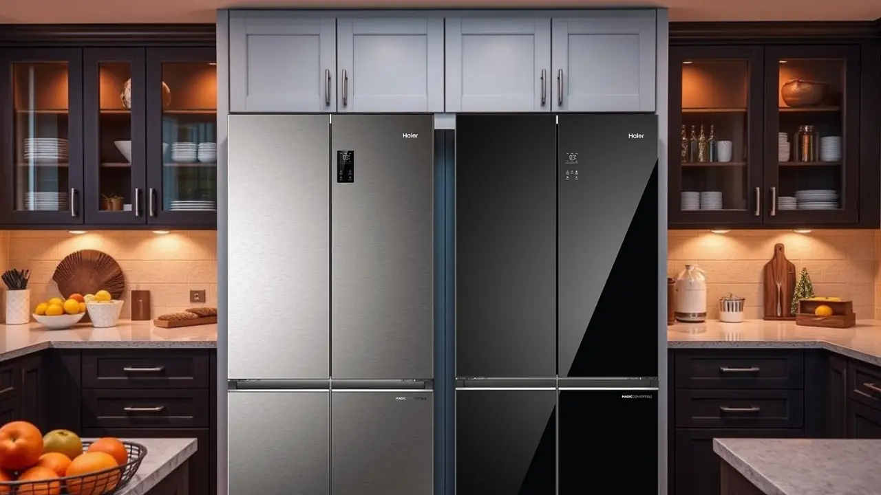 Inox Steel and Glass Finish Refrigerators