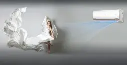 Long Air Throw with ACs for Uniform Cooling