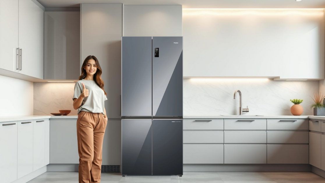 Premium Design and Aesthetic Appeal in 4 door refrigerator