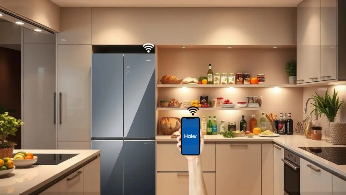 Smart Connectivity in 4 door refrigerator