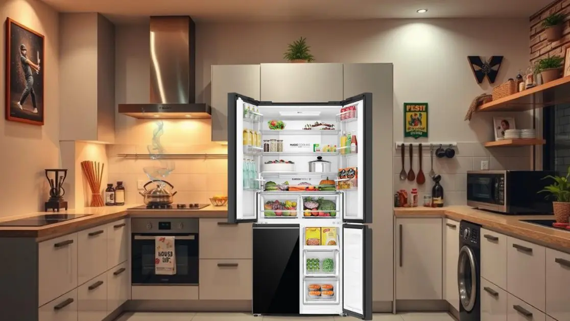 Use all refrigerator features this cricket season