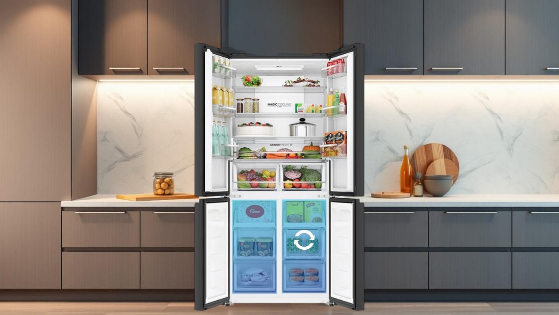 Utilize Freezer Space Wisely in 4 door refrigerator