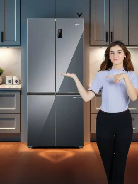 4-door refrigerator is the perfect fit for premium kitchens
