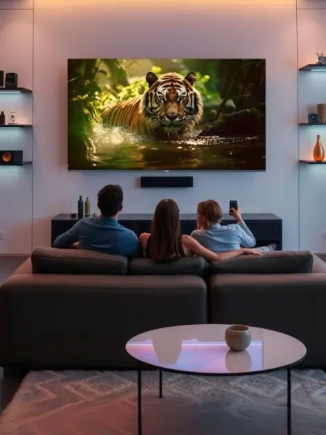Brighter and Vivid Colors in QLED TV
