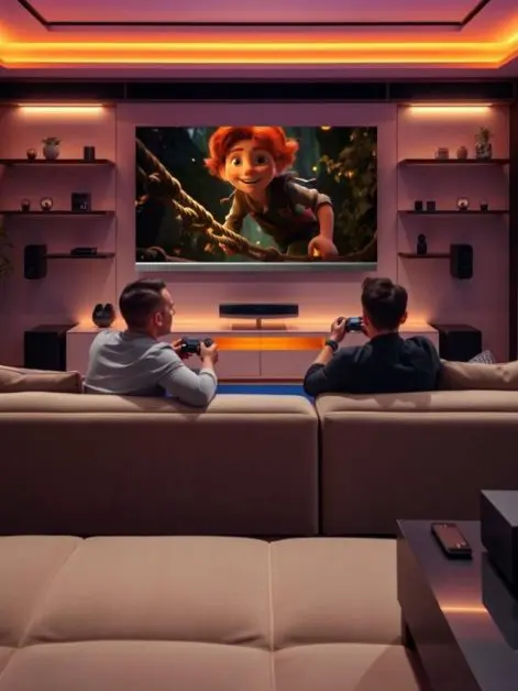 Lag-Free Competitive Play in LED TV