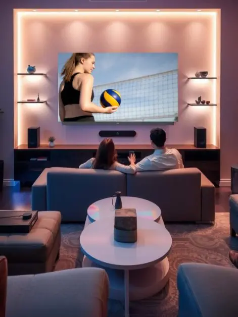 OLED TVs offer the best contrast ratios for home theaters