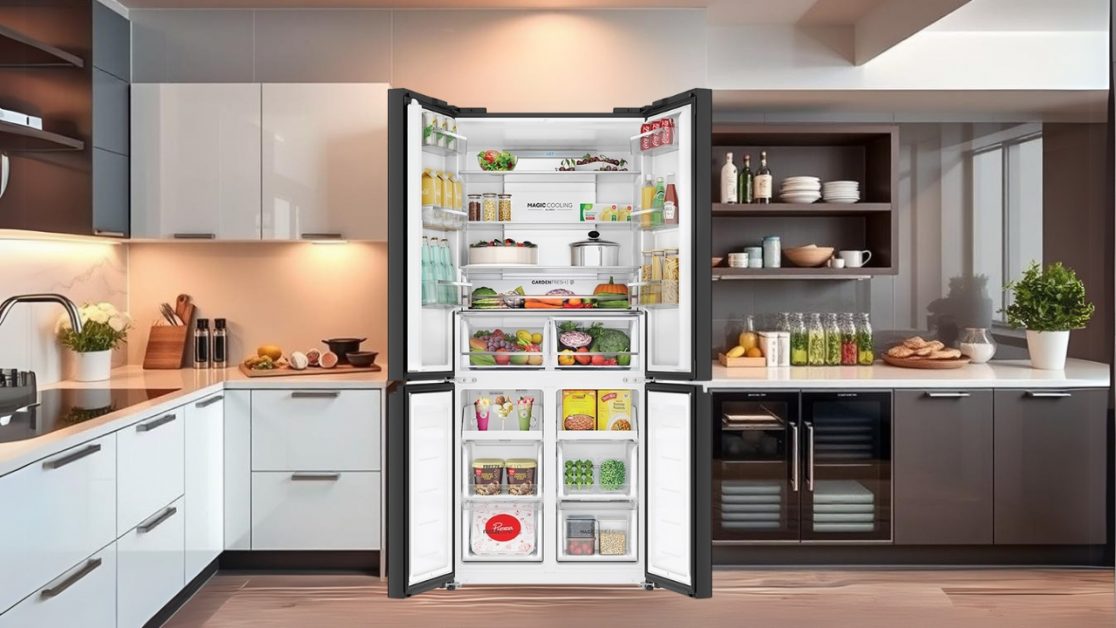 Sun Lit Interior in Refrigerators