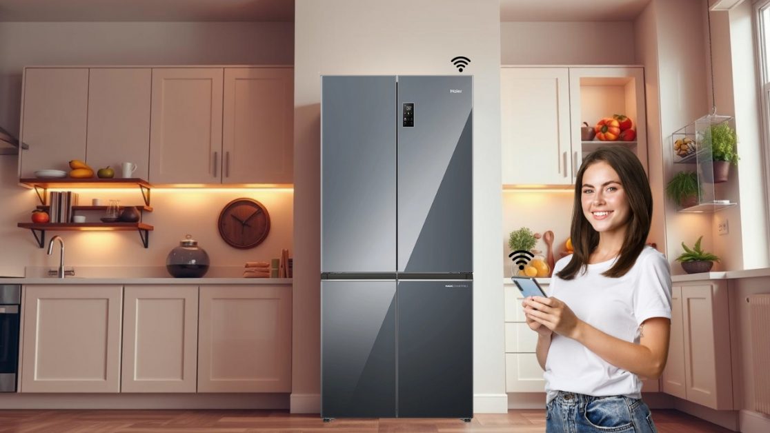 Get Smart Wi-Fi Connectivity and Remote Access in 4 door refrigerator