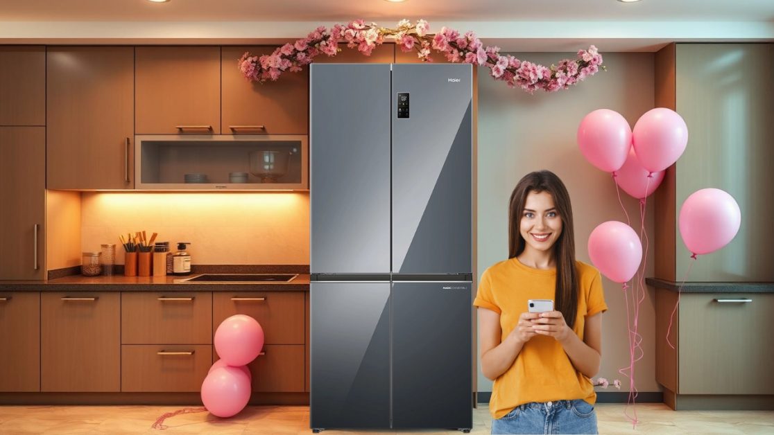 Get Smart Sense AI in 4 door refrigerator this women's Day