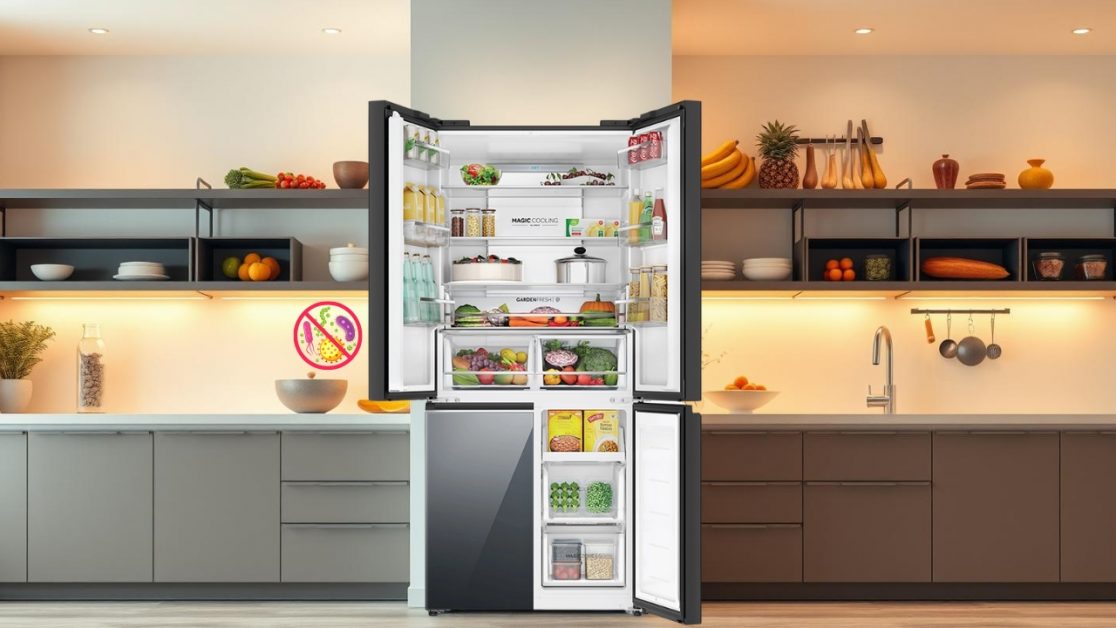 Get anti bacterial technology in 4 door refrigerator