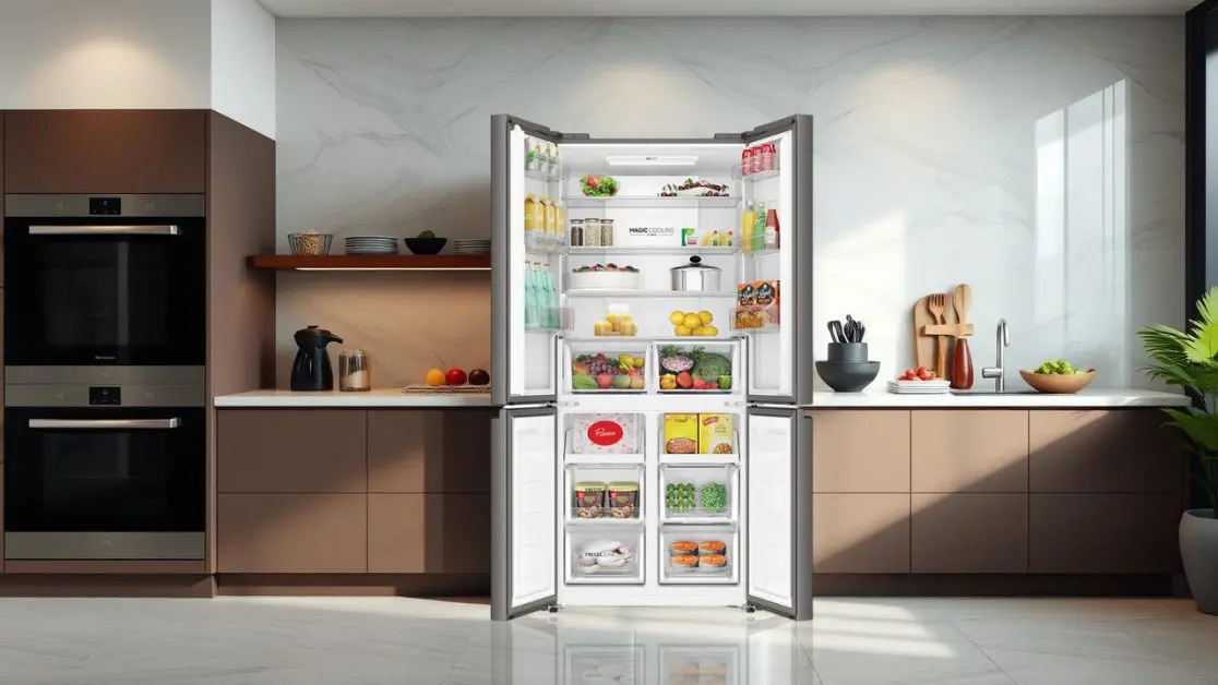 keep food fresh in 4 door refrigerator