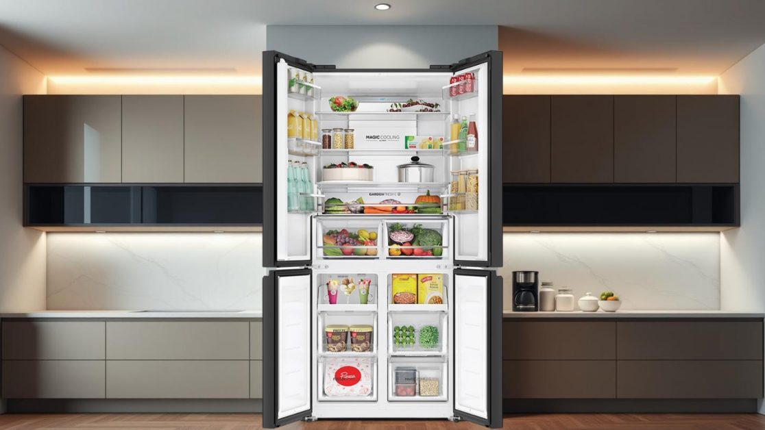 4-Door Refrigerators Improve Food Organization