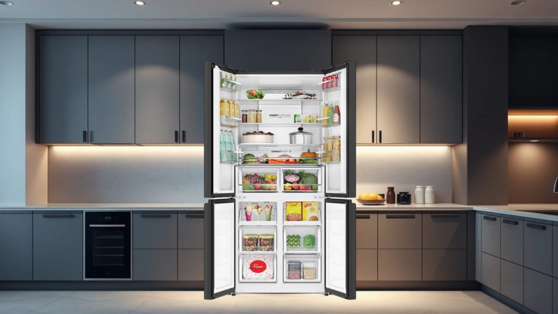 4 door refrigerator for large families