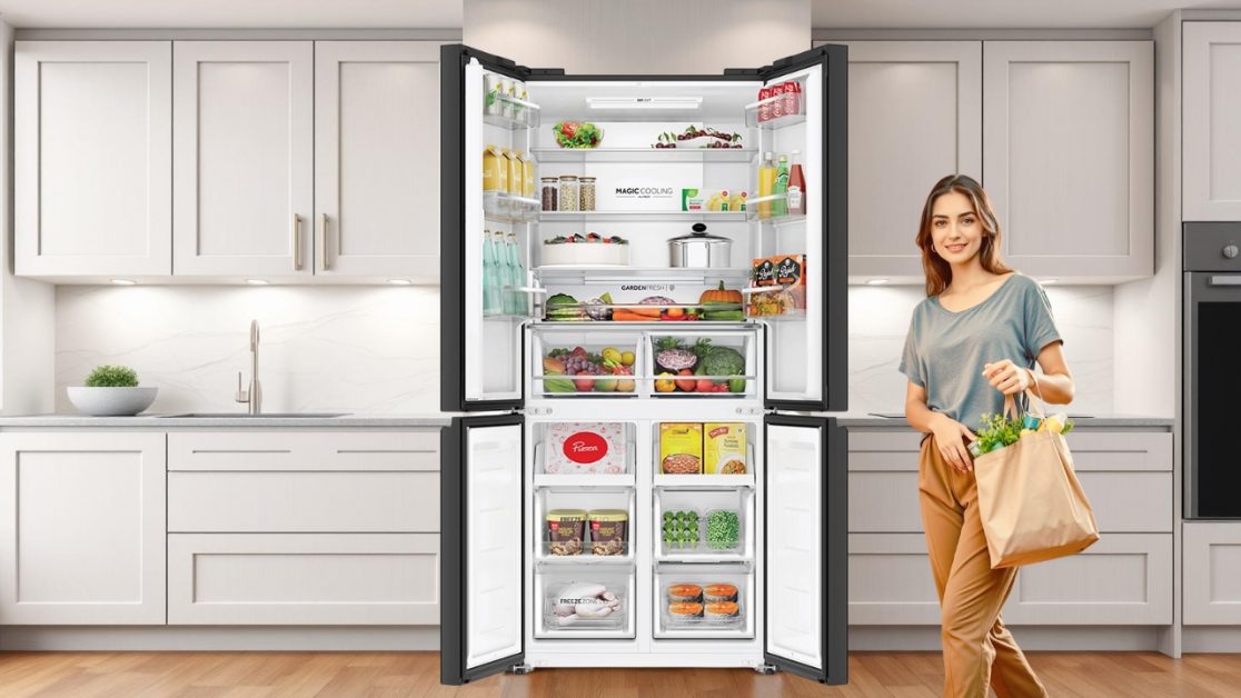 Adjusting Settings For Energy Preservation in 4 door refrigerator