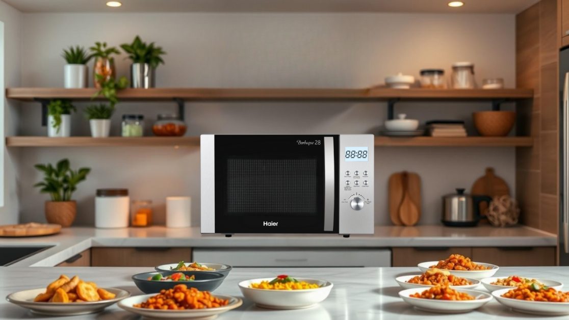 All-Round Cooking Convenience with this microwave