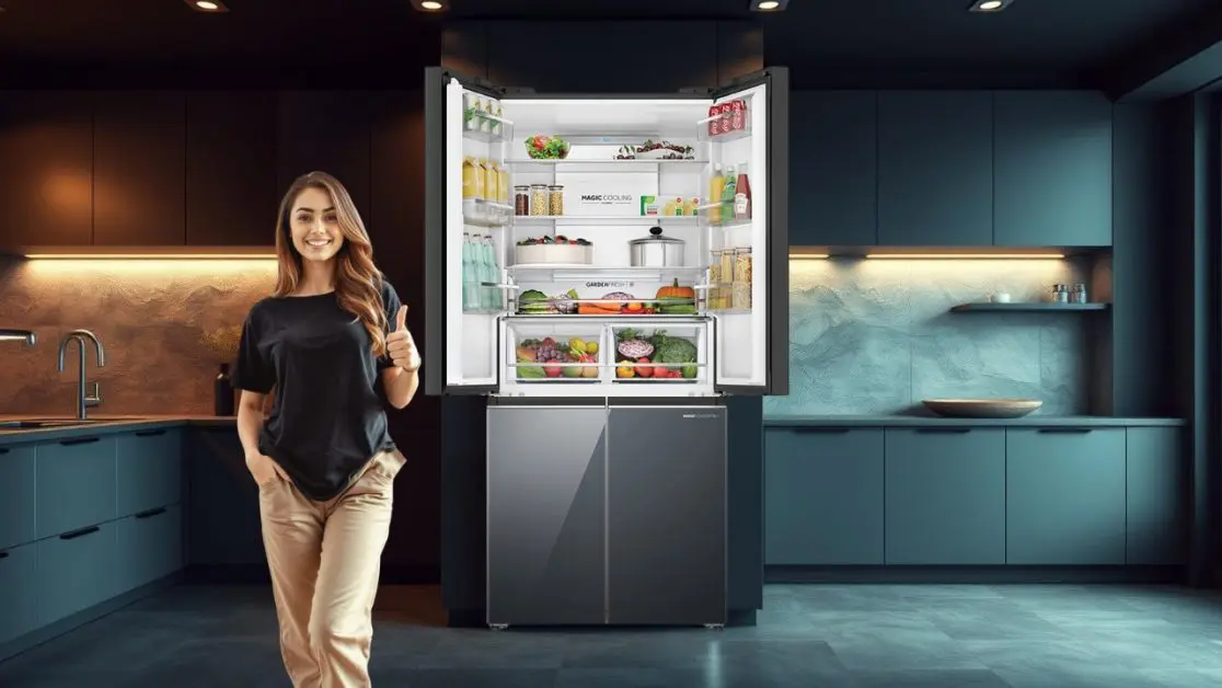 Anti-Tipping Racks Enhance Other Premium Features in refrigerator
