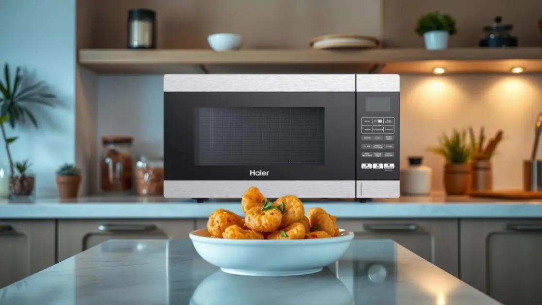 Auto Cook Menus in a microwave