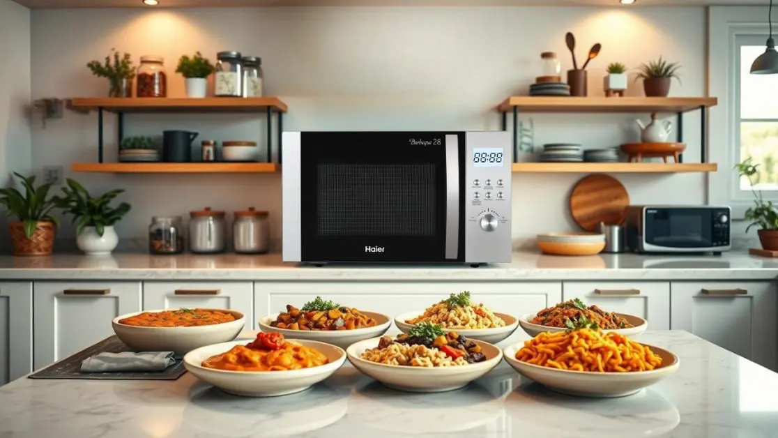 Combination Cooking mode in microwave